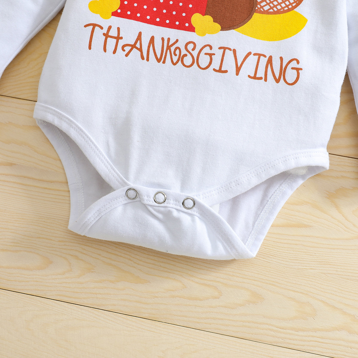 Children Clothing Set For Girls Toddler Infant Turkey Thanksgiving Day Romper
