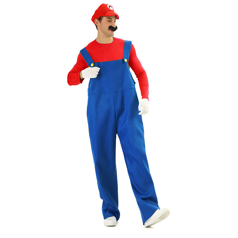Plumber Costume for Men, product photo 6 on a white background