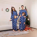 Christmas Snowman Snowflake Hat Plaid Christmas Family Matching Printed Pajamas