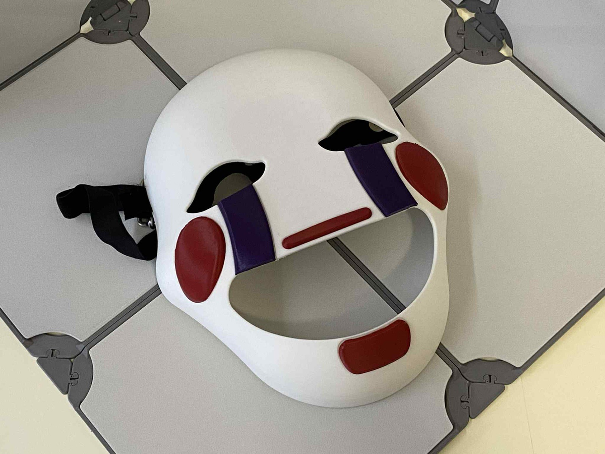 Creepy Puppet Mask, costume photo 5