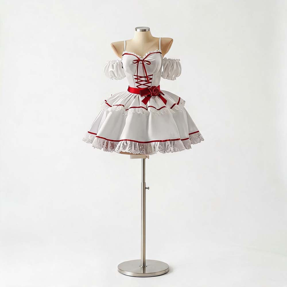 Annabelle Creepy Doll Costume for Women, costume photo 2
