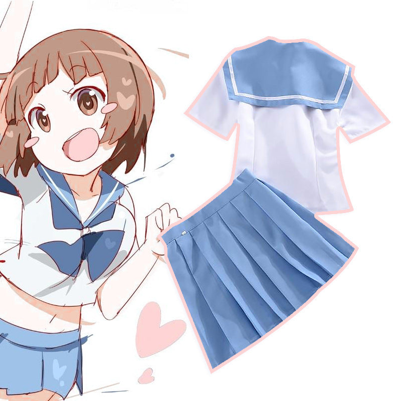 Kill la Kill Mako Mankanshoku Sailor Uniform Women Halloween Cosplay