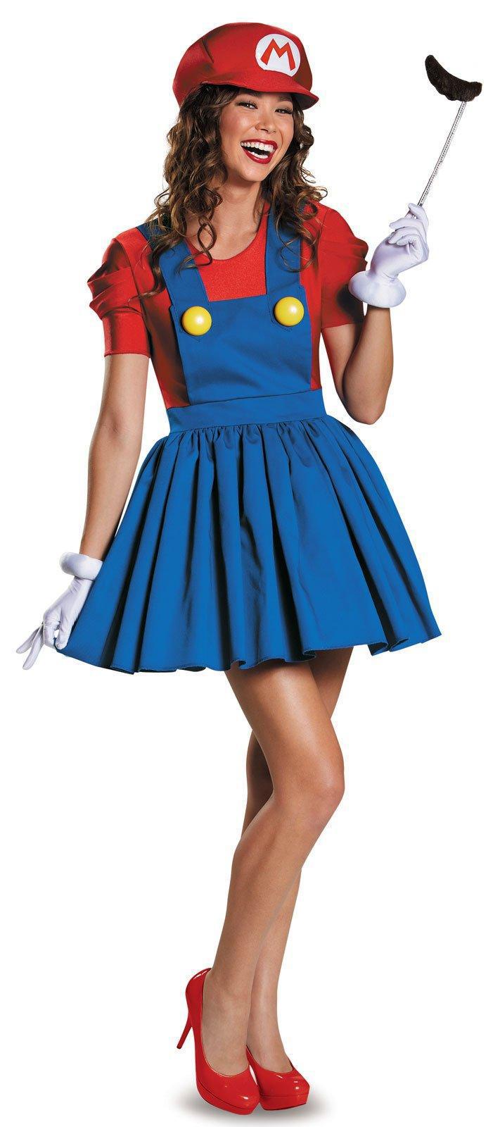 Plumber Costume for Women, product photo 5 on a white background