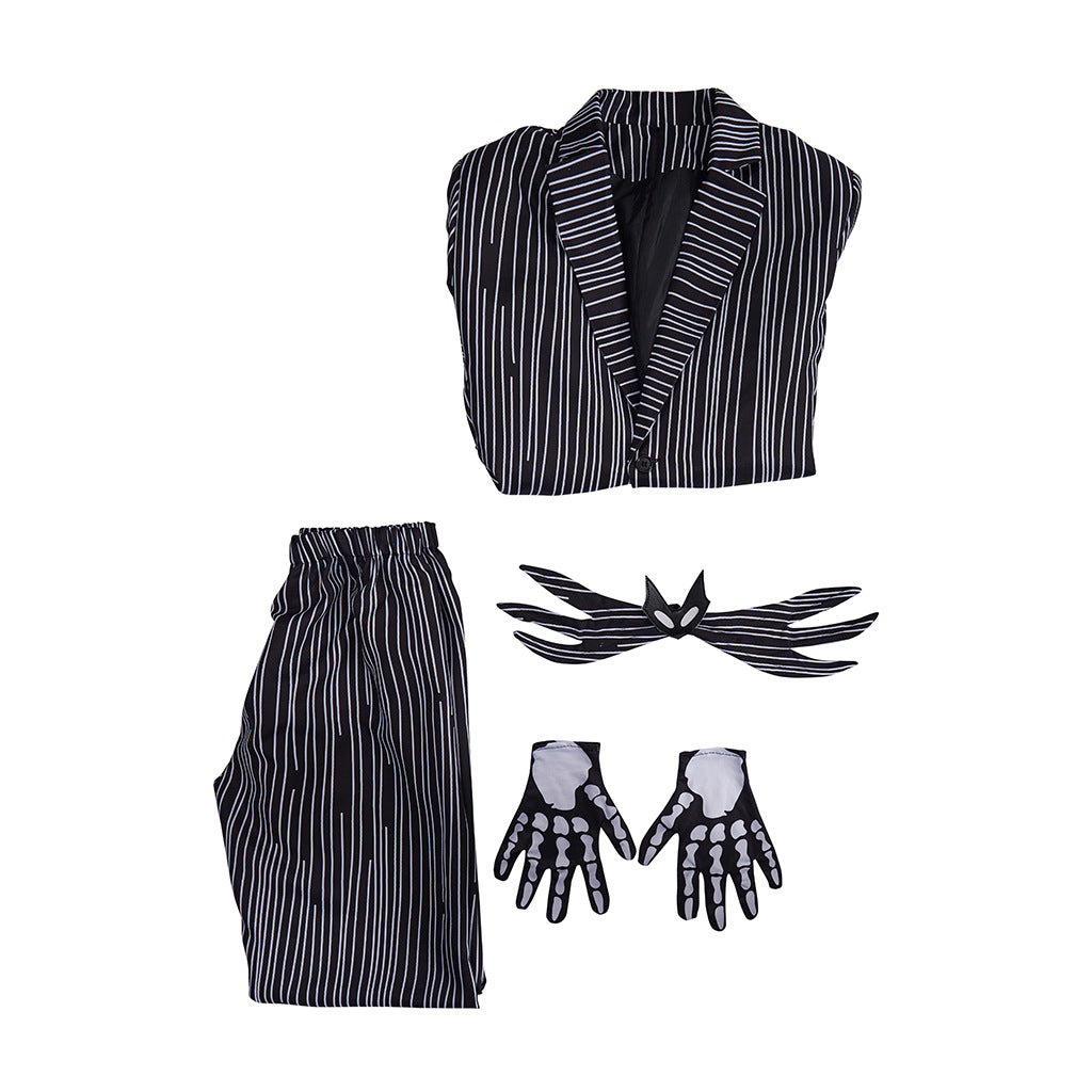 Jack Skellington Costume Adult Nightmare Before Christmas Suit Halloween Cosplay – photo 5