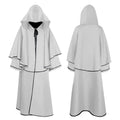 Medieval Monk Robe for Adults, front view on a white background