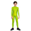 Children's Christmas performance costume cosplay with green fur monsters