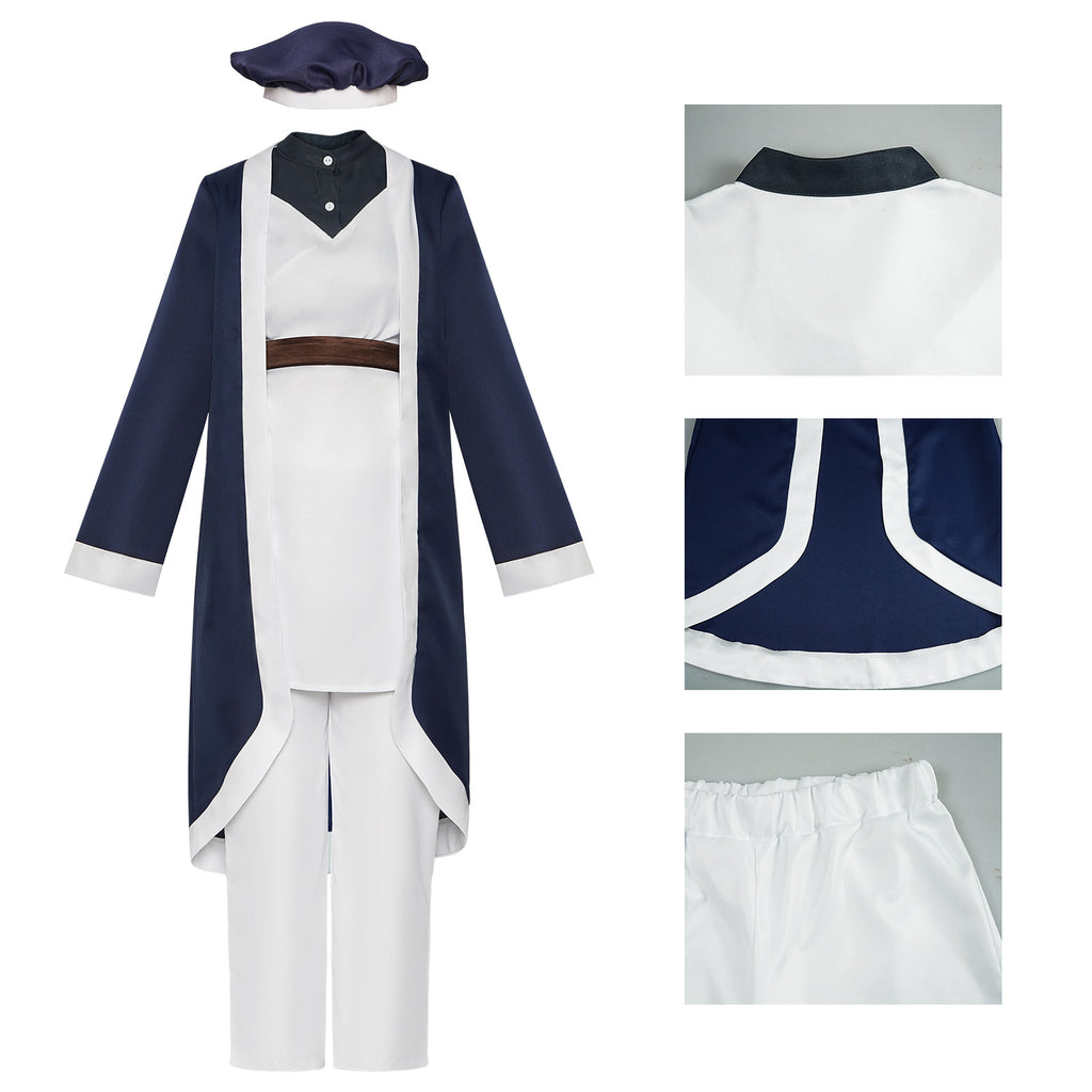 Anime Healer Mage Costume for Adults, product photo 4 on a white background