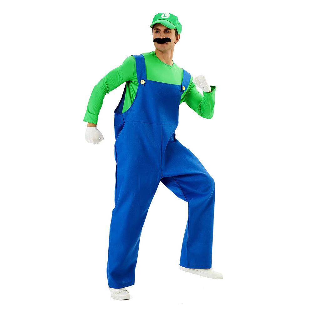 Plumber Costume for Men, product photo 3 on a white background