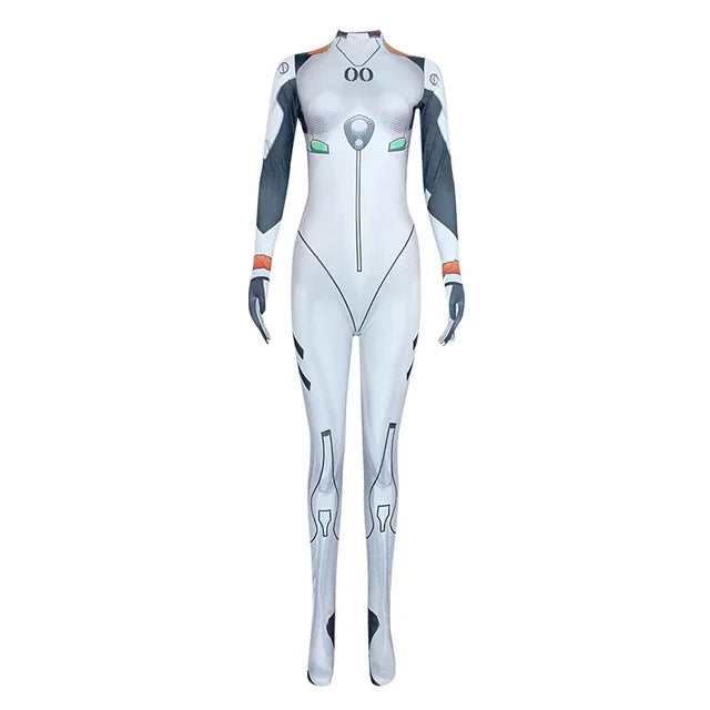 Evangelion Asuka Langley Cosplay Bodysuit Adult Halloween Anime
