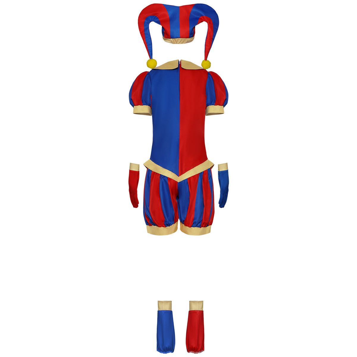 The  Digital Circus Pomni Clown Cosplay Costume Jumpsuit