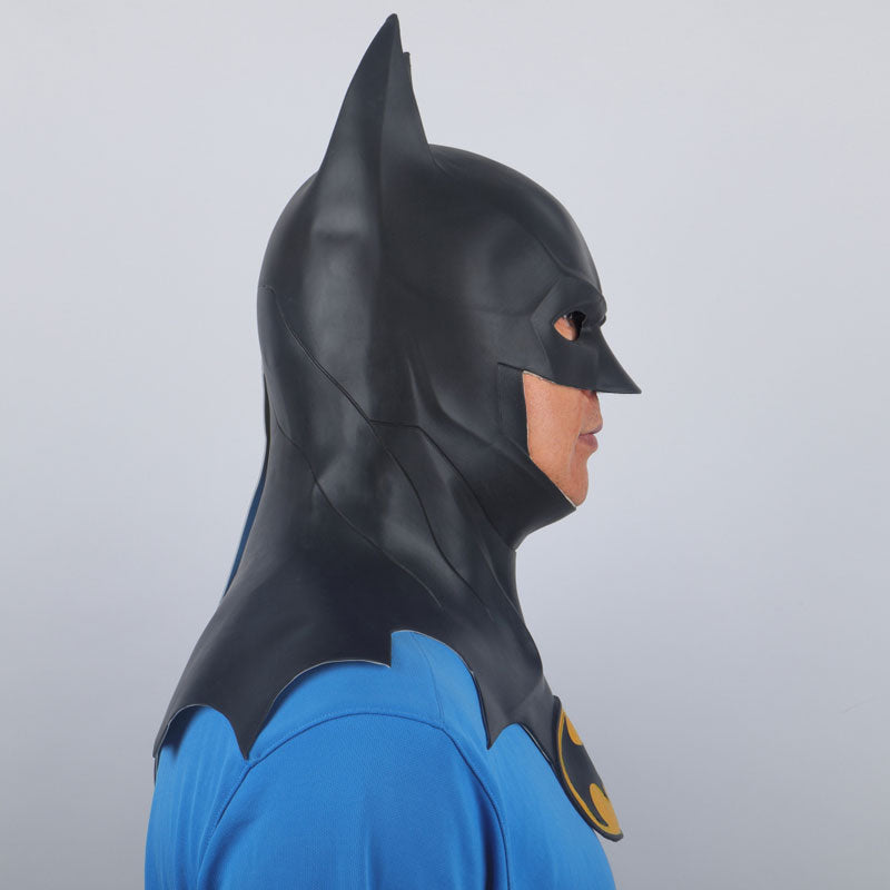 Masked Vigilante Latex Mask for Adults, costume photo 4