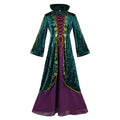 Medieval Costume Adult Halloween Cosplay Renaissance Stage Outfit – Winifred Green Dress
