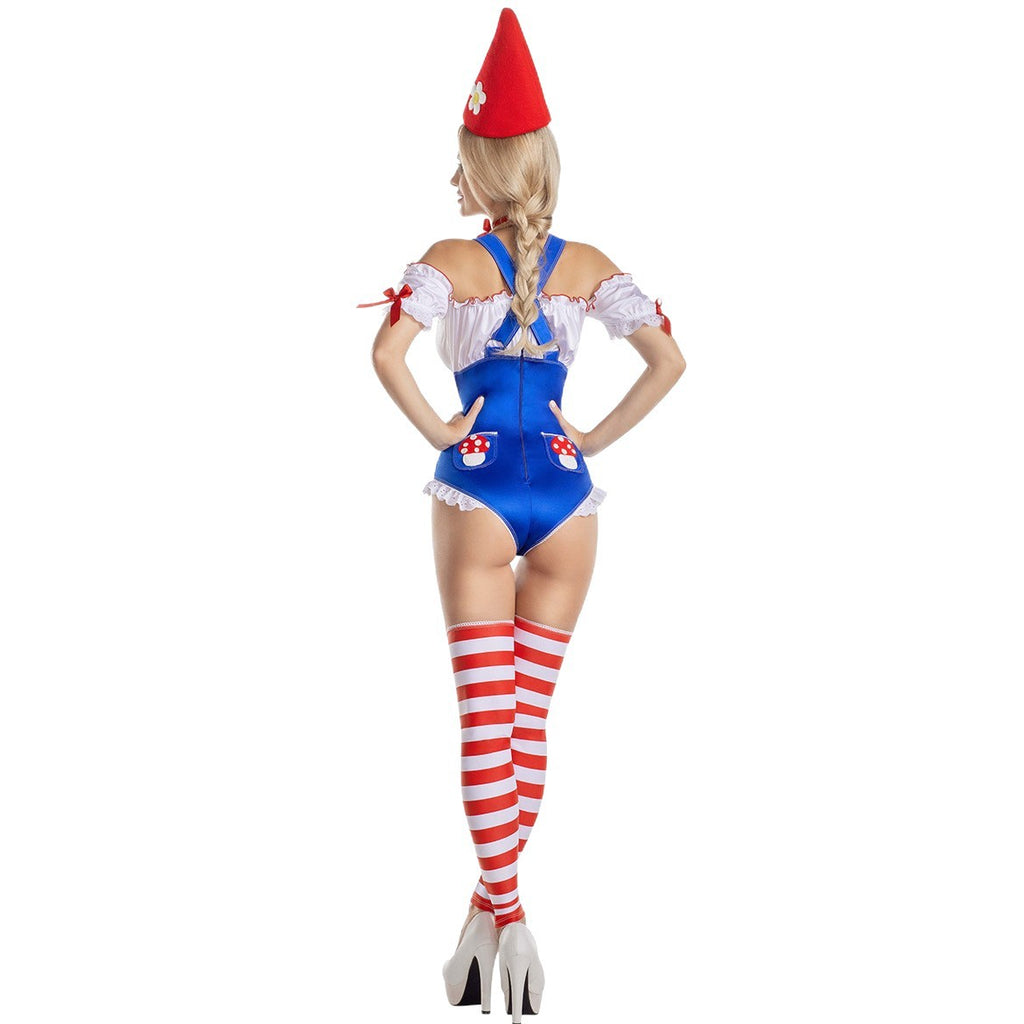 Circus Clown Costume for Women, product photo 4 on a white background