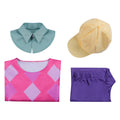 Demon Hunter Pink Hooded Costume for Boys, product photo 5 on a white background