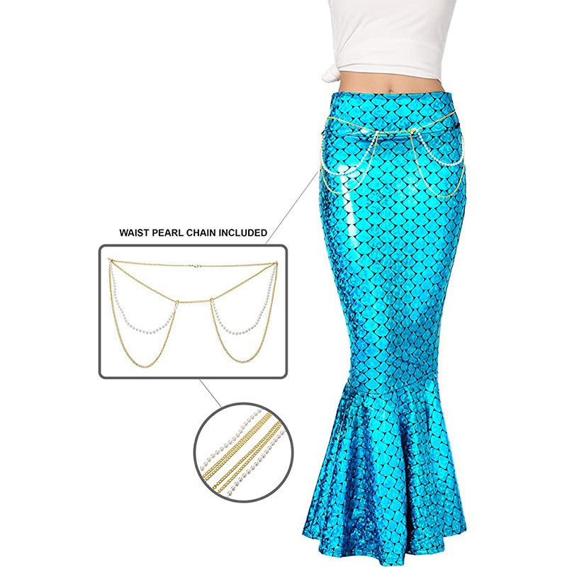 Mermaid Costume for Women, product photo 5 on a white background