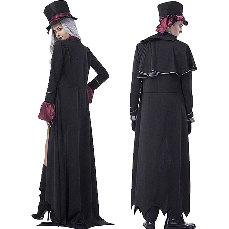 Gothic Vampire Warrior Costume for Men and Women, costume photo 4