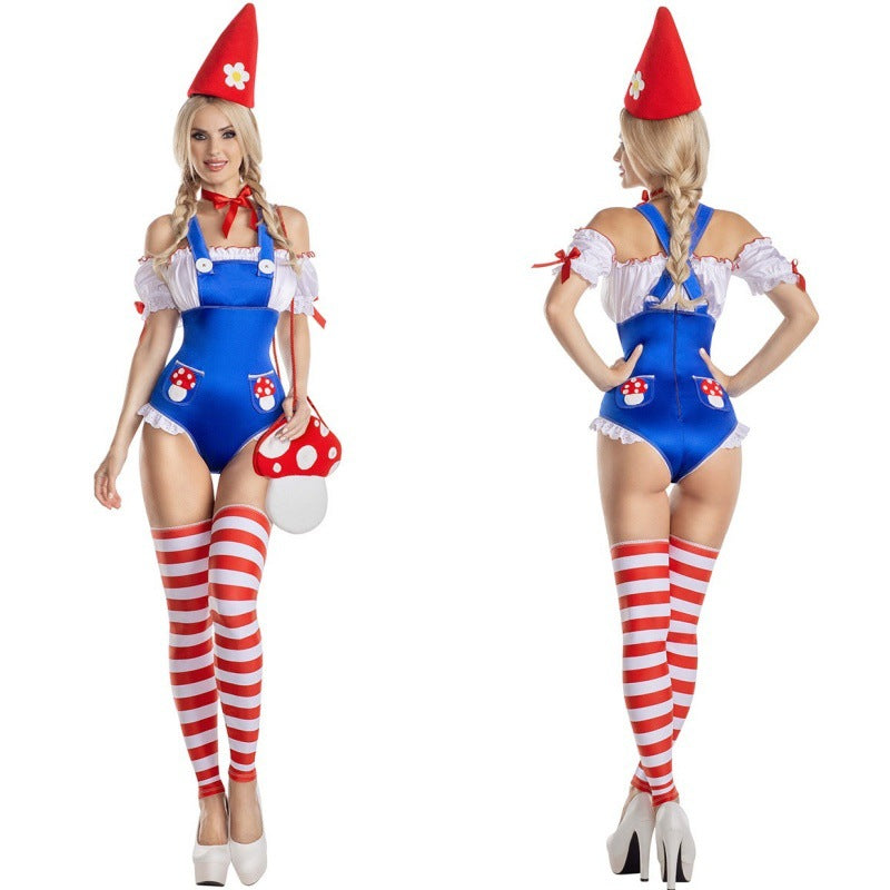 Circus Clown Costume for Women, product photo 2 on a white background
