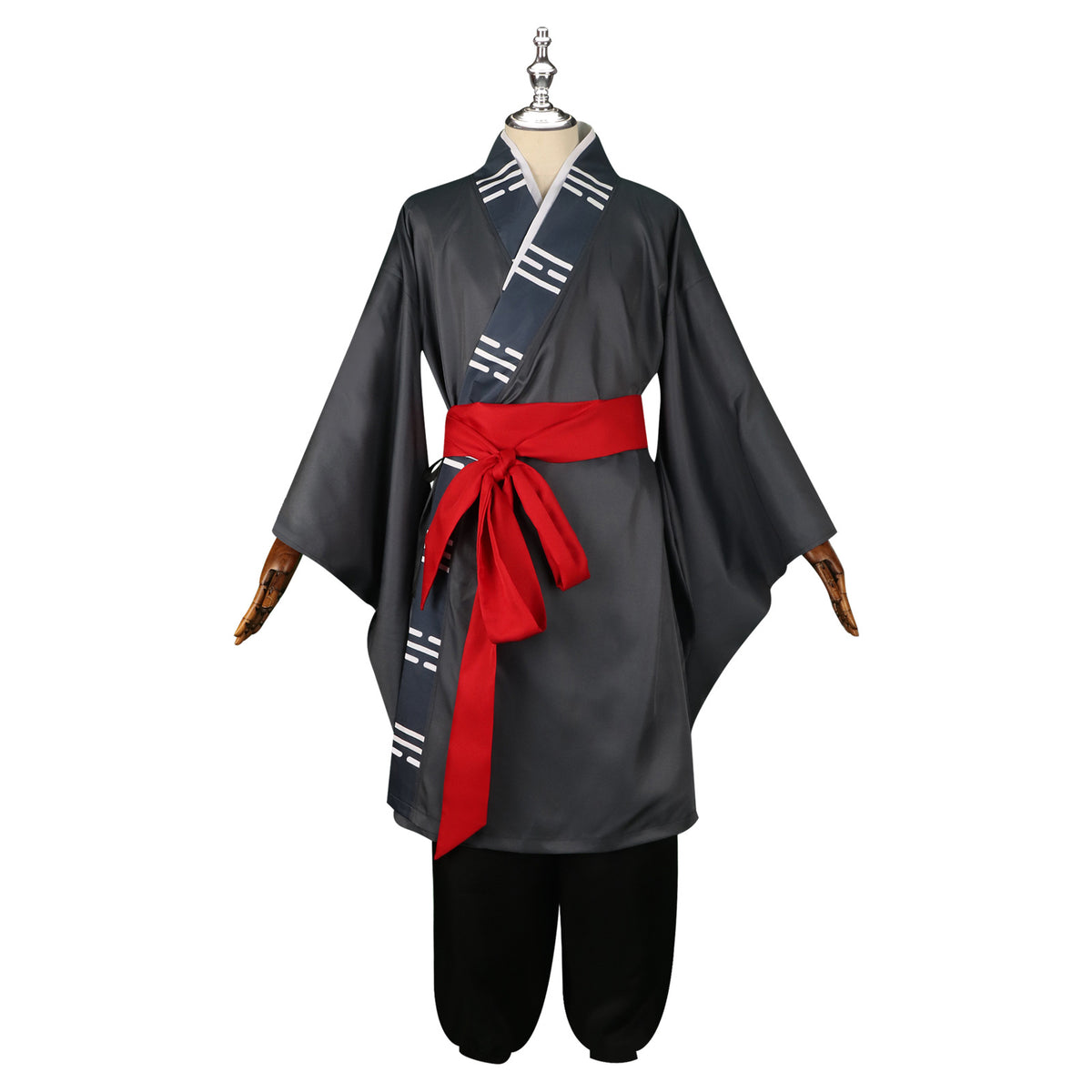 Black Myth Wukong Costume Adult Taoist Robe Cosplay Halloween Outfit