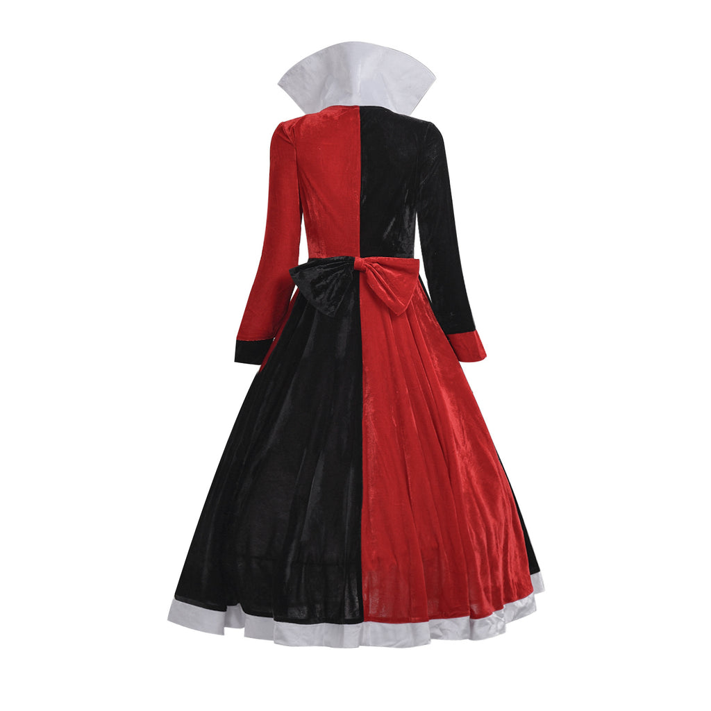 Alice in Wonderland Queen of Hearts Costume Adult Halloween Cosplay
