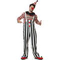 Checkered Clown Couple Costume for Kids and Adults, product photo 6 on a white background