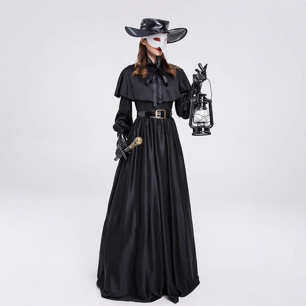 Plague Doctor Costume for Women, costume photo 5