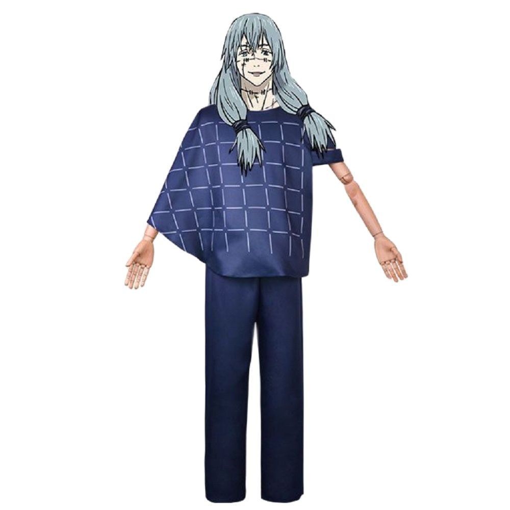 Anime Patchwork Curse Costume for Men and Women, costume photo 5