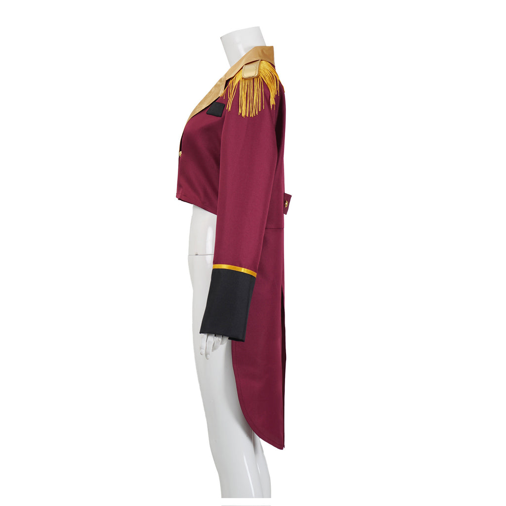 Circus Ringmaster Costume for Adults, product photo 3 on a white background