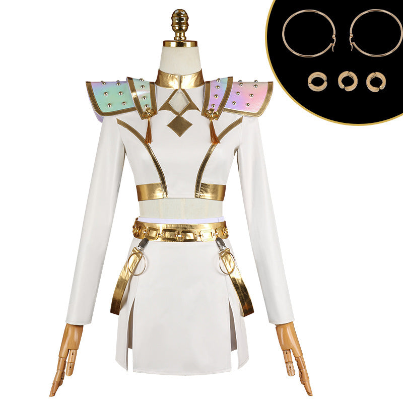 KPop Demon Hunters Zoey Costume Cosplay Halloween Anime Outfit