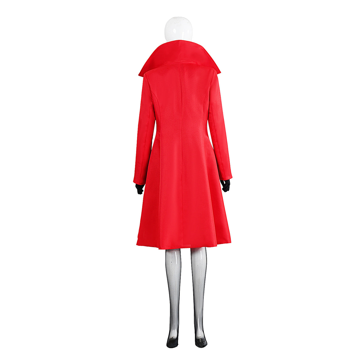Christmas Cape Coat Carmen Red Trench Coat Cosplay Halloween Costume Outerwear