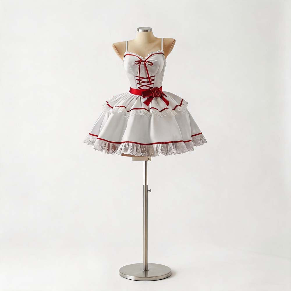 Annabelle Creepy Doll Costume for Women, costume photo 3