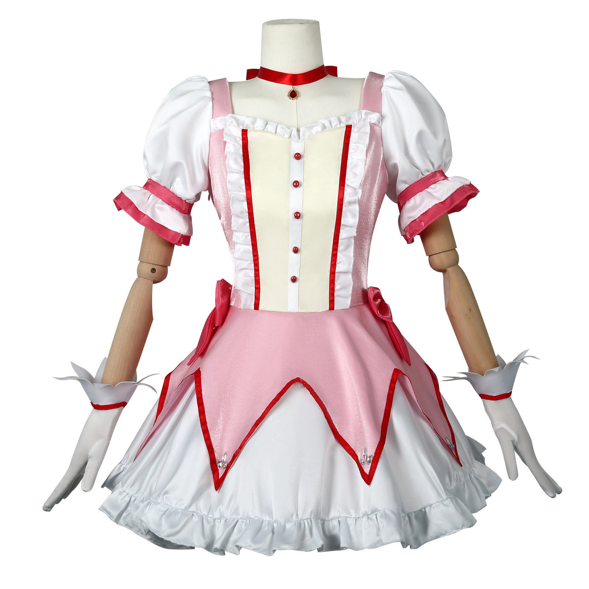 Magical Costume for Girls and Women, front view on a white background