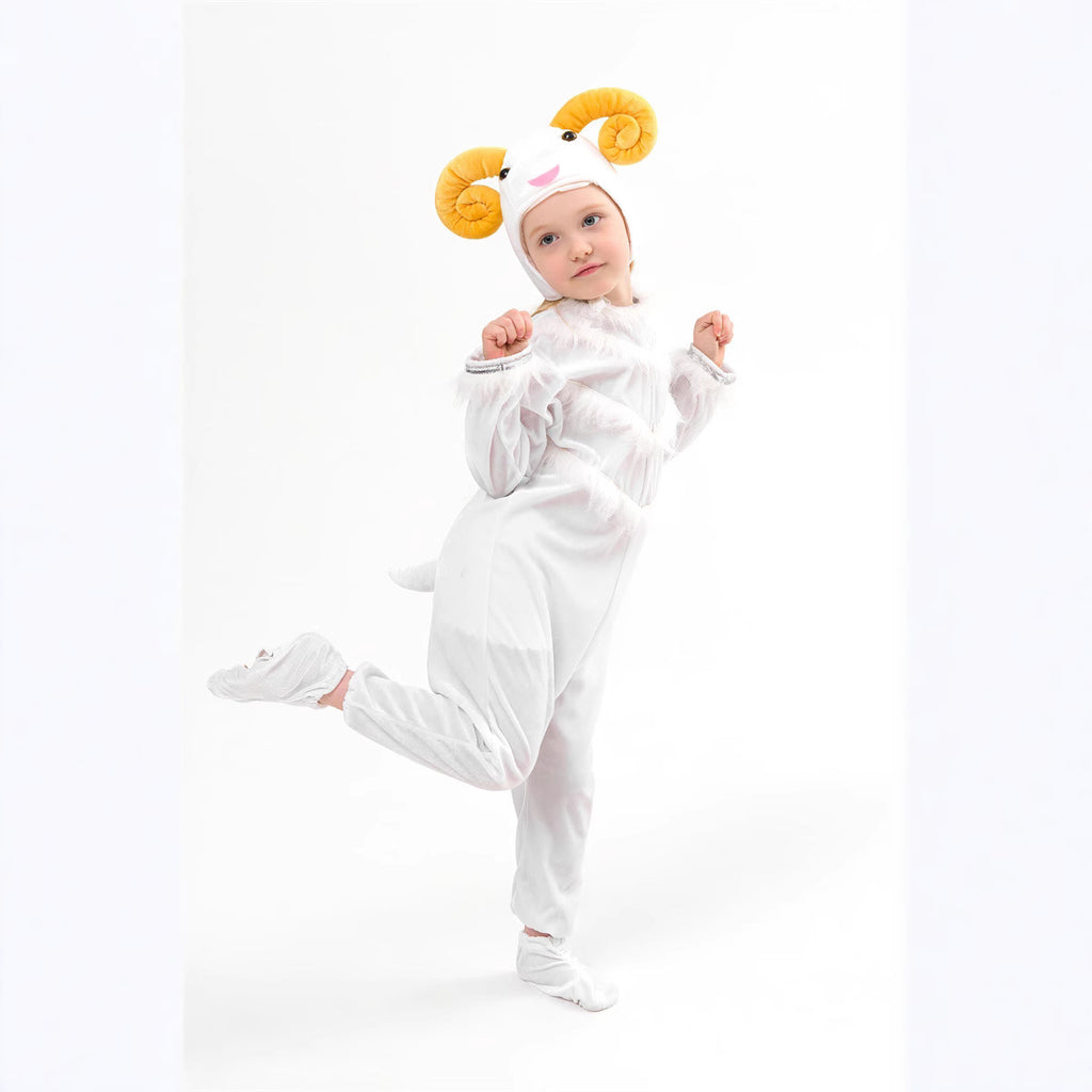 Halloween Animal Costume Cosplay Sheep Onesie Animal Suit Children's Stage Performance Costume