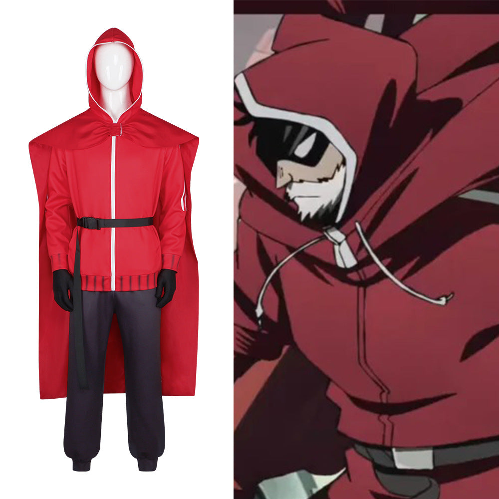 SANDA Santa Claus Cosplay Costume Christmas Santa Three-Tier Anime Cosplay Halloween Costume