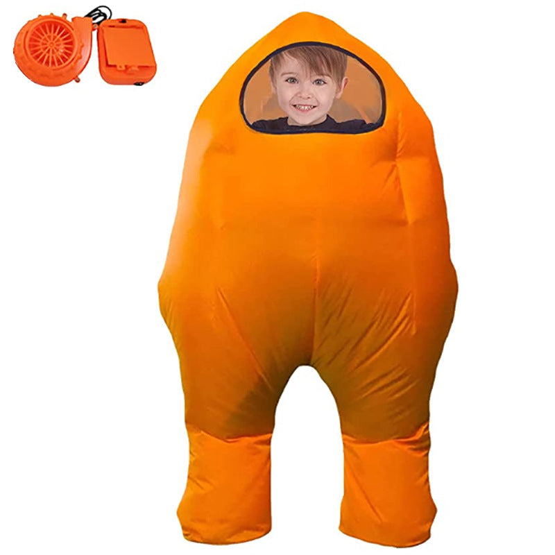 Inflatable Children's Space Suit Inflatable Costume Adult Halloween Werewolf Kill Amongus Space Kill Costume
