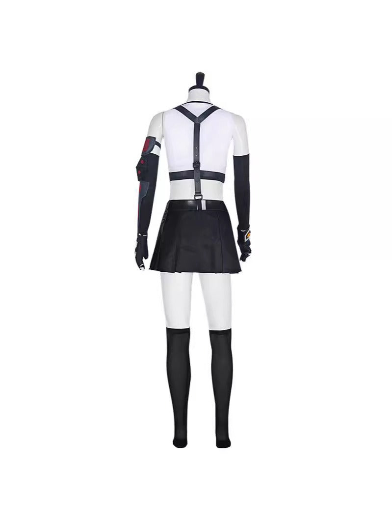 Final Fantasy 7 Tifa Lockhart Cosplay Costume Women Adult Halloween Outfit
