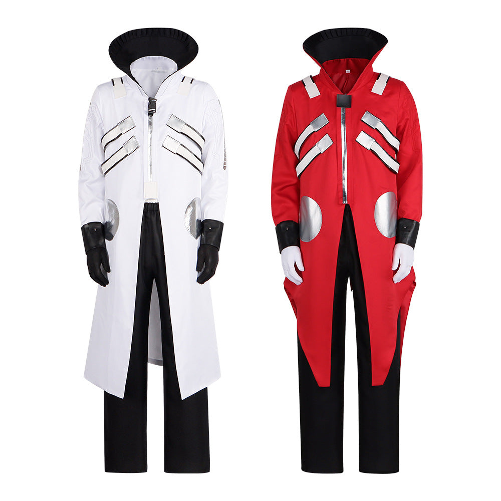 Mad Scientist Doctor Costume for Men, front view on a white background