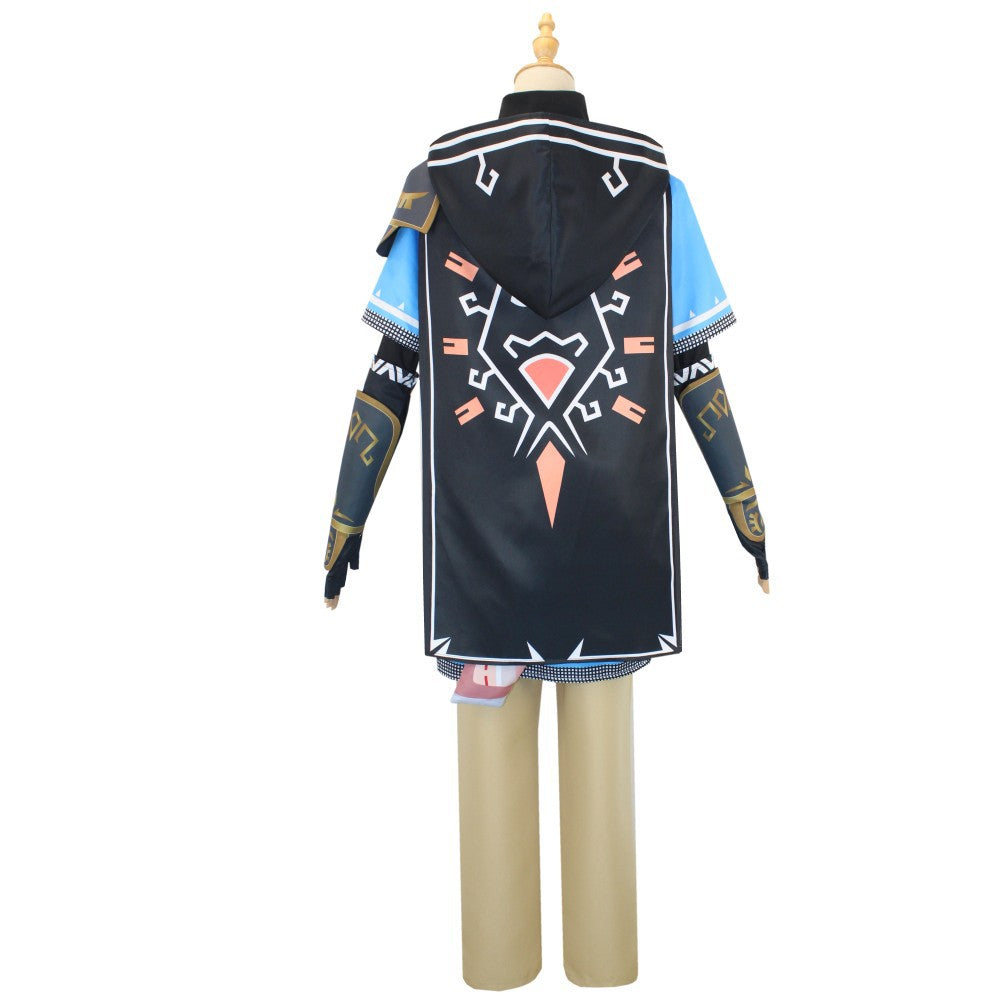 Fantasy Hero Adventurer Costume for Kids and Adults, product photo 4 on a white background