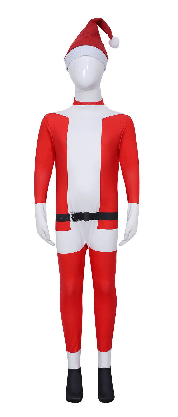 Santa Claus tight jumpsuit men's role-playing costume