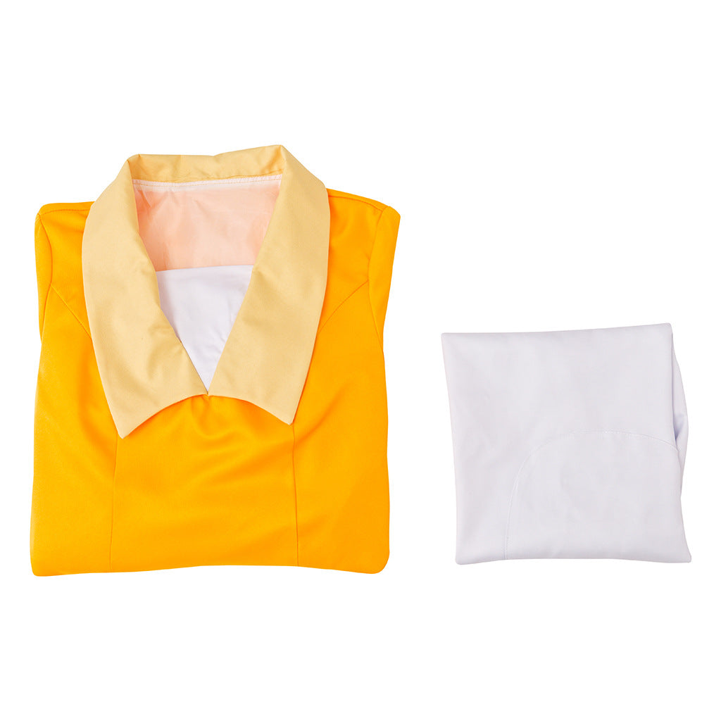 Frog Princess Costume Adult Halloween Cosplay Yellow Dress – photo 5