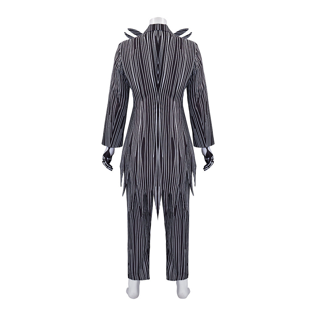 Jack Skellington Costume Adult Nightmare Before Christmas Suit Halloween Cosplay – photo 3