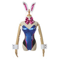 Overwatch D.Va Cosplay Costume Women Adult Halloween Outfit – blue