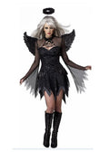 Angel Witch Goddess Costume for Women, product photo 4 on a white background