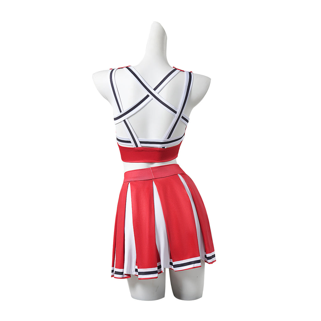 Cheerleader Costume Women Halloween Cosplay Football Outfit – photo 4