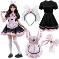 Pink Black Maid Lolita Costume for Women, costume photo 2