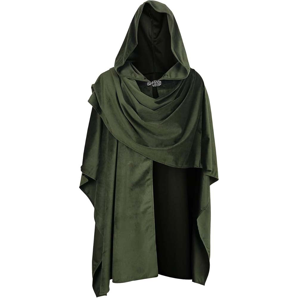 Medieval Knight Cape for Adults, front view on a white background