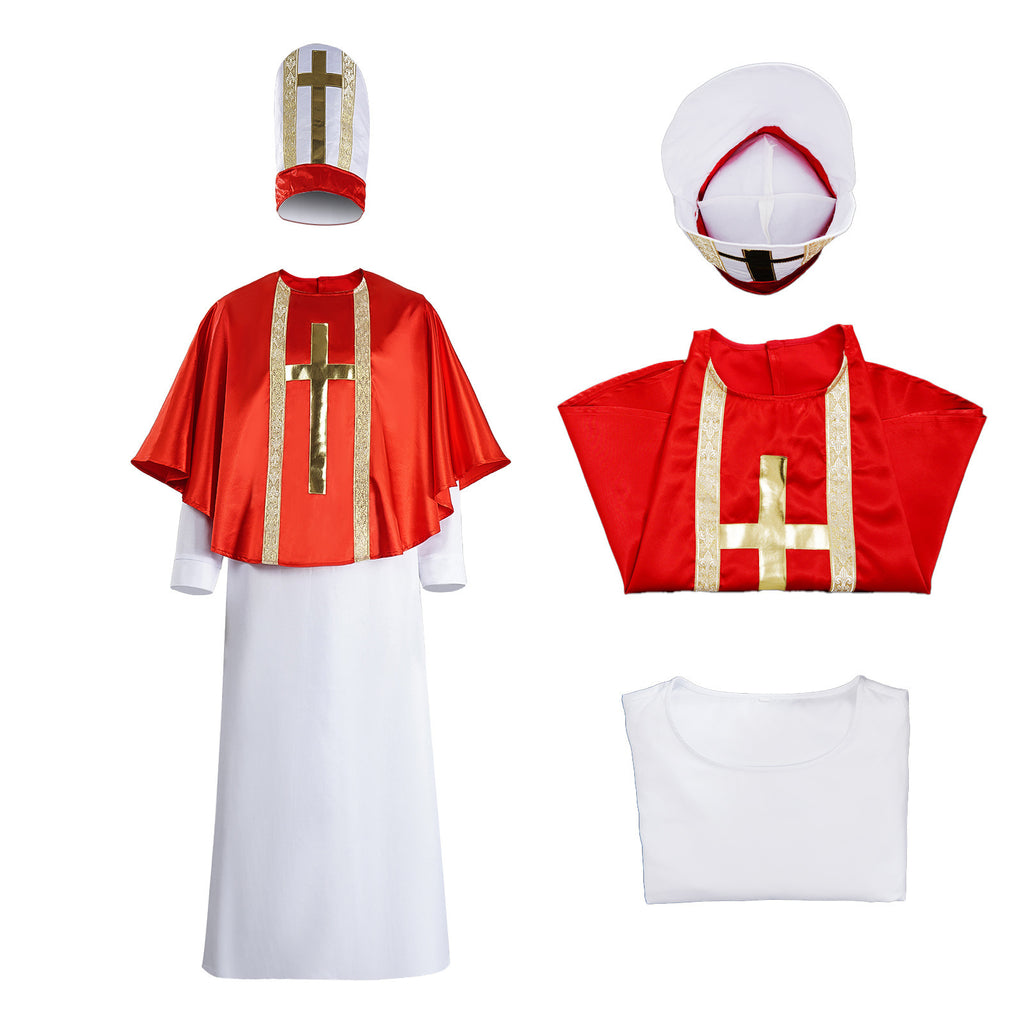 Priest Robe for Men, product photo 6 on a white background