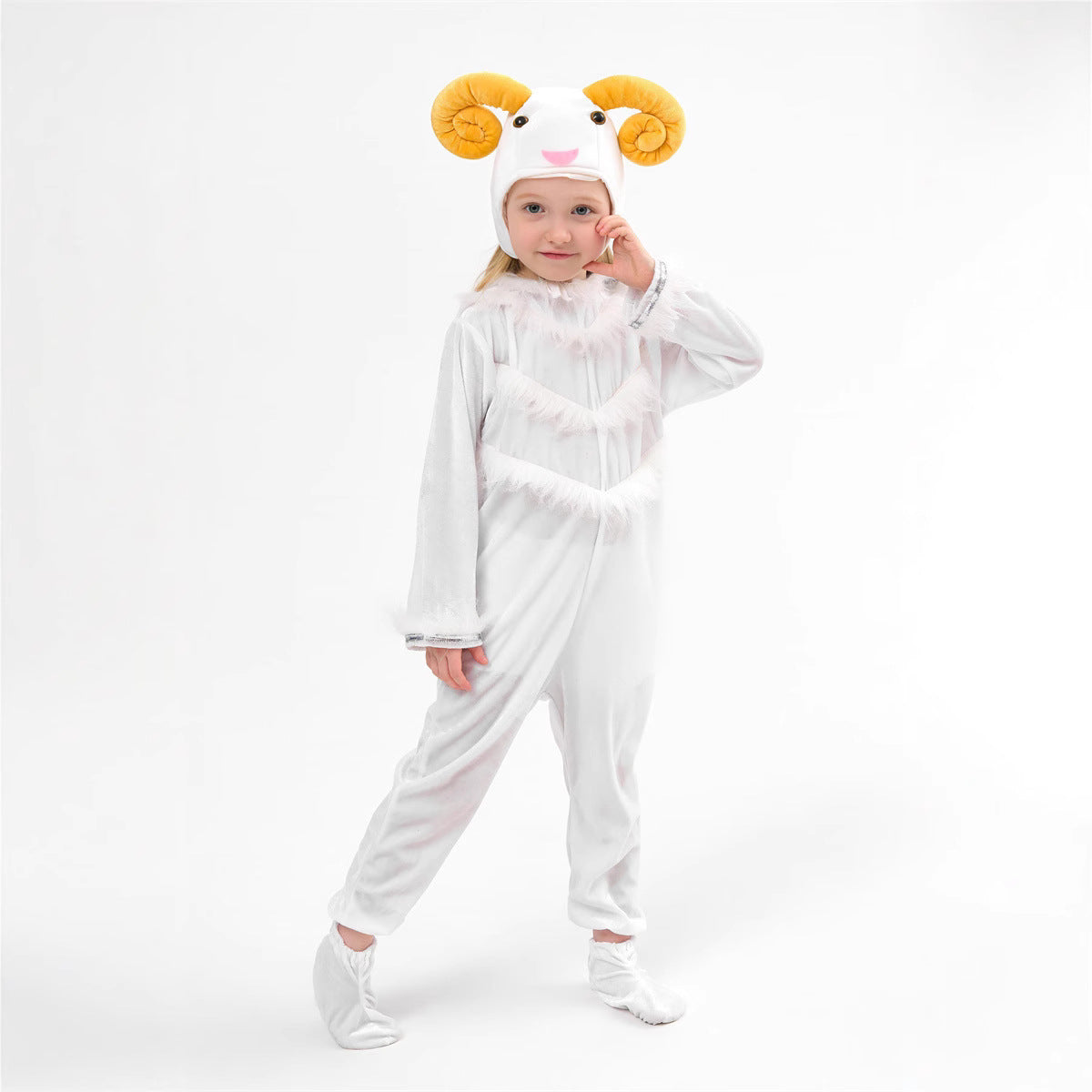 Halloween Animal Costume Cosplay Sheep Onesie Animal Suit Children's Stage Performance Costume