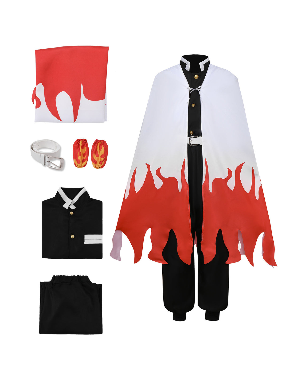 Anime Demon Hunter Kimono for Kids and Adults, costume photo