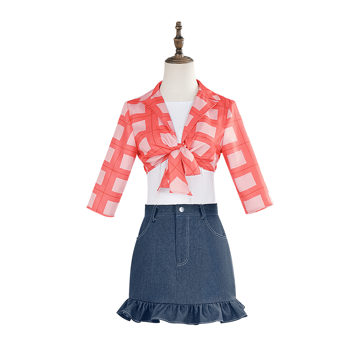 My Little Pony Cosplay Costume Applejack Pinkie Pie Halloween Cute Cowgirl Dress Anime Cosplay Outfit