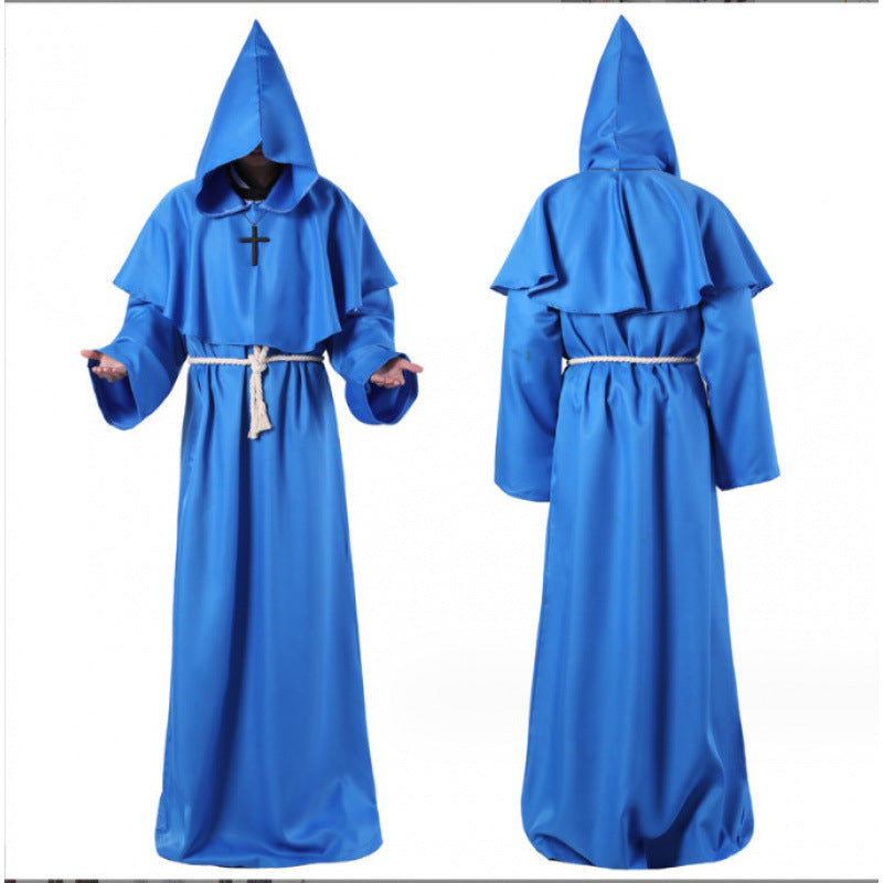 Medieval Monk Robe for Adults, costume photo 9